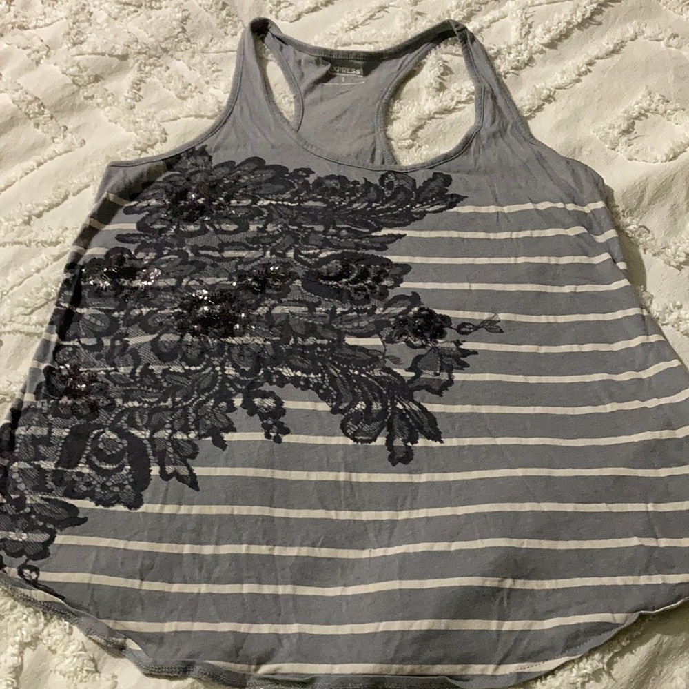 Express racer back tank